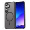 Samsung Galaxy S26 Fekete Techsuit HaloFrost II MagSafe tok