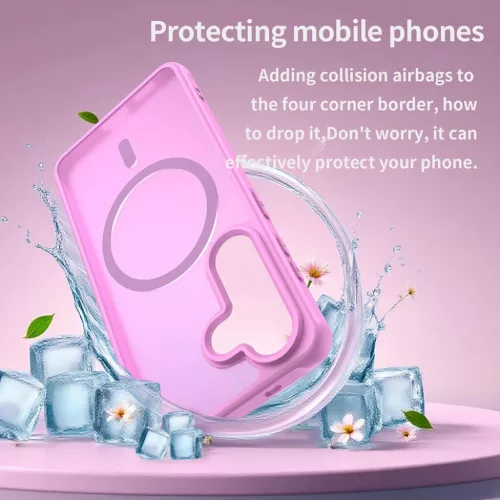 Samsung Galaxy S26 Pink Techsuit HaloFrost II MagSafe tok-5949419342026 5 kép