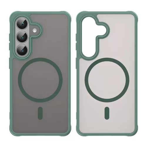 Samsung Galaxy S26 Techsuit - HaloFrost II MagSafe - Zöld tok-5949419342019 2 kép