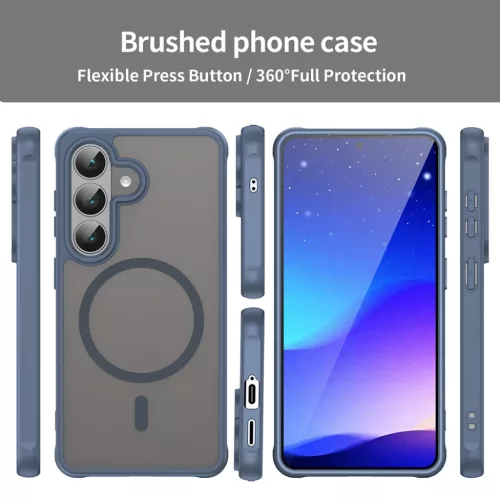 Samsung Galaxy S26 Navy Blue Techsuit HaloFrost II MagSafe tok-5949419341982 6 kép