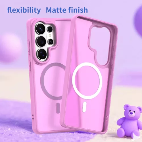 Samsung Galaxy S26 Ultra Pink Techsuit - HaloFrost II MagSafe tok-5949419341937 3 kép