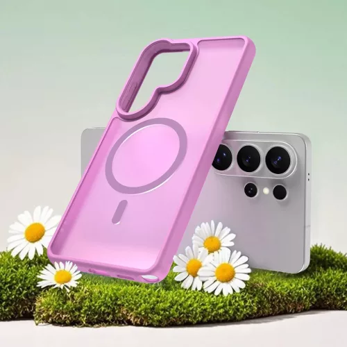 Samsung Galaxy S26 Ultra Pink Techsuit - HaloFrost II MagSafe tok-5949419341937 6 kép