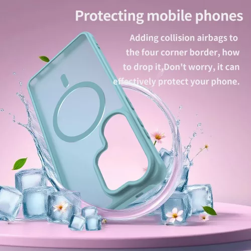 Samsung Galaxy S26 Ultra Menta Zöld Techsuit HaloFrost II MagSafe tok-5949419341869 4 kép