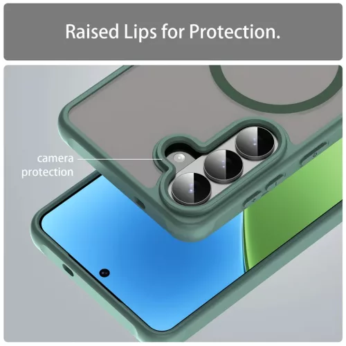 Samsung Galaxy S26 Plus Techsuit - HaloFrost II MagSafe - Green tok-5949419341838 4 kép