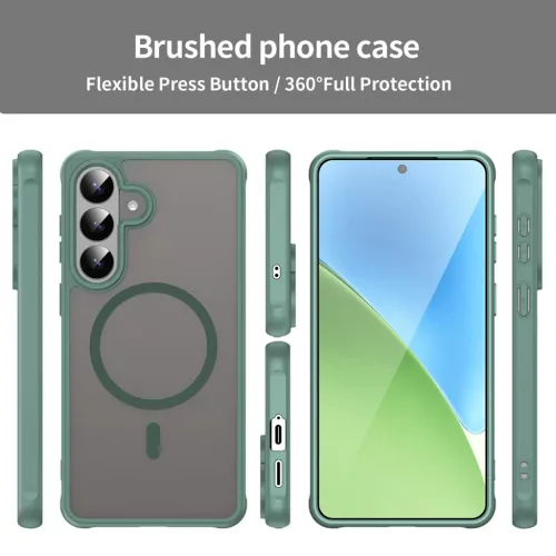 Samsung Galaxy S26 Plus Techsuit - HaloFrost II MagSafe - Green tok-5949419341838 5 kép