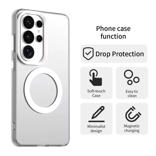 Samsung Galaxy S26 Ultra White Techsuit CandyCase MagSafe tok-5949419341708 2 kép