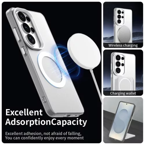 Samsung Galaxy S26 Ultra White Techsuit CandyCase MagSafe tok-5949419341708 3 kép