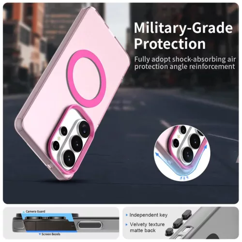  Samsung Galaxy S26 Ultra Pink Techsuit CandyCase MagSafe tok-5949419341692 4 kép