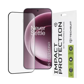 OnePlus 15 Fekete Techsuit - 111D Full Cover / Full Glue Glass / 3D Cu-5949419341470 1 kép