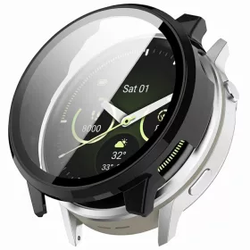   Garmin Venu 4 45mm Defense360 Pro + Kijelzővédő Techsuit - Matt Fekete tok