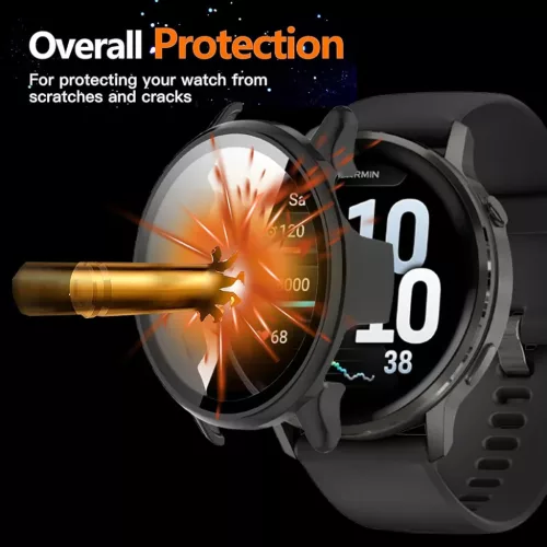 Garmin Venu 4 45mm Defense360 Pro + Kijelzővédő Techsuit - Matt Fek-5949419341142 4 kép