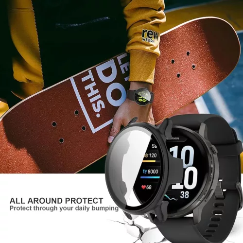 Garmin Venu 4 45mm Defense360 Pro + Kijelzővédő Techsuit - Matt Fek-5949419341142 7 kép