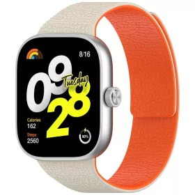   Xiaomi Smart Band 9 Pro / 8 Pro / Redmi Watch 4 / Watch 5 Techsuit - Watchband (W016) - Starlight / Narancs