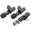 Wireless Lavalier Microphones Trophy (BFK12) - 2.4Ghz, Type-C, Lightni-6941991106408 3 kép