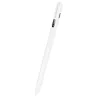 iPad Fehér Borofone Active Capacitive Stylus Pen (BG101) digitális kijelzővel, 130mAh, Type-C, Alumínium ötvözet stylus toll