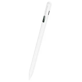   iPad Fehér Borofone Active Capacitive Stylus Pen (BG101) digitális kijelzővel, 130mAh, Type-C, Alumínium ötvözet stylus toll