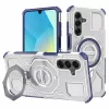 Samsung Galaxy A16 4G / A16 5G Kék Átlátszó Techsuit Carbon Shield PRO tok