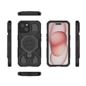 Samsung Galaxy A16 4G / A16 5G Kék Átlátszó Techsuit Carbon Shield-5949419343689 2 kép