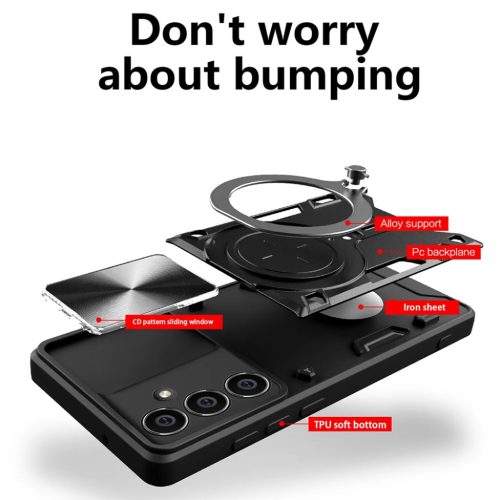 Honor 400 Smart / X7d 4G Techsuit CamGuard Pro - Kék tok-5949419344068 2 kép