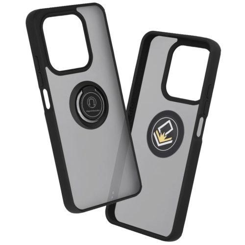 Honor 400 Smart / X7d 4G Techsuit - Glinth - Fekete tok-5949419343979 7 kép