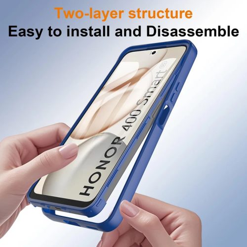 Honor 400 Smart / X7d 4G Kék Techsuit - ColorVerse 360 Series + Képe-5949419343955 3 kép