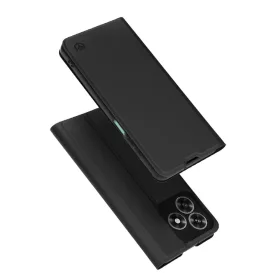 Honor X5c Plus Techsuit Magskin Book - Fekete tok
