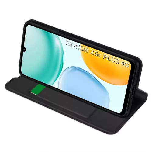 Honor X5c Plus Techsuit Magskin Book - Fekete tok-5949419343894 2 kép
