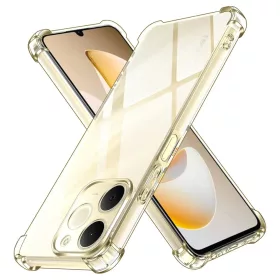    Realme Note 70T Techsuit - Shockproof Clear Silicone - Átlátszó tok