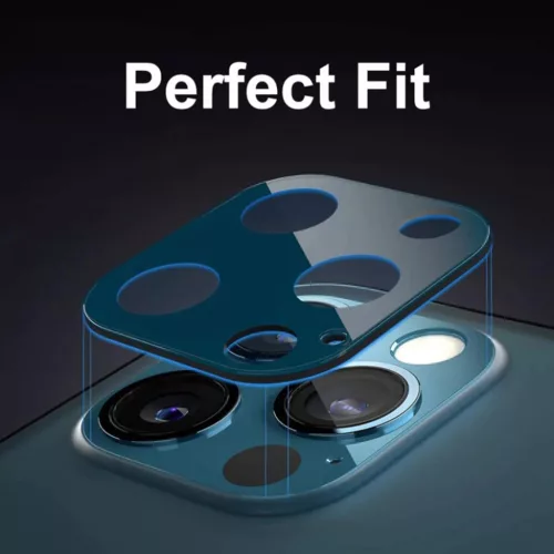 iPhone 17 Pro Max Techsuit Full Camera Glass üvegfólia narancssárga-5949419344846 7 kép