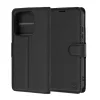 Techsuit - Bőr Fliptok - Xiaomi 17 - Fekete tok-5949419344556 6 kép