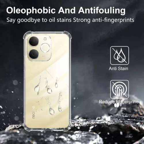 Oppo Find X9 Techsuit Shockproof Clear Silicone - Átlátszó tok-5949419344488 3 kép