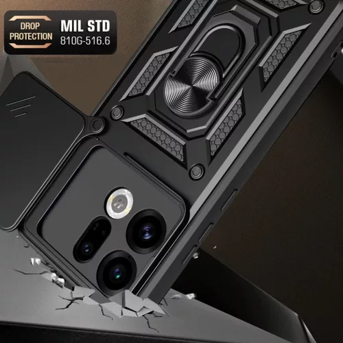 Oppo Find X9 Fekete Techsuit CamShield Series tok-5949419344464 3 kép