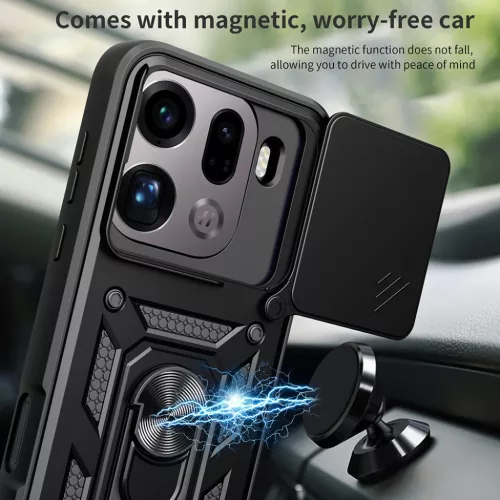 Oppo Find X9 Pro Fekete Techsuit CamShield Series tok-5949419344457 4 kép