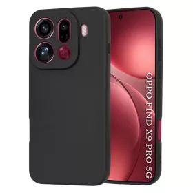 Oppo Find X9 Pro Techsuit SoftFlex fekete tok