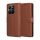 Honor 400 Smart / X7d 4G Barna Techsuit - Leather Folio tok