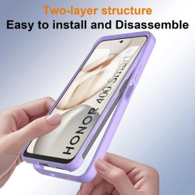 Honor 400 Smart / X7d 4G Lila Techsuit - ColorVerse 360 Series + Kijel-5949419344952 2 kép