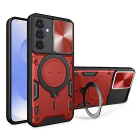 Samsung Galaxy A07 4G Piros Techsuit CamGuard Pro tok