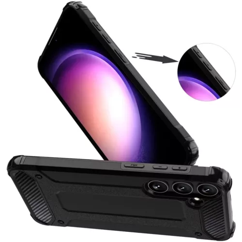 Samsung Galaxy S26 Fekete Techsuit Hybrid Armor tok-5949419346161 4 kép