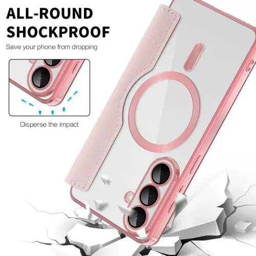  Samsung Galaxy S26 Pink Techsuit SmartMag fliptok-5949419346000 6 kép