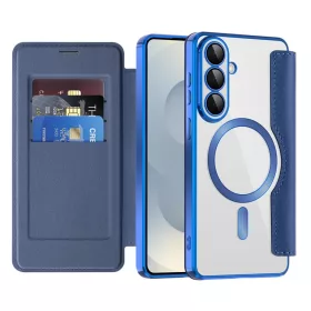  Samsung Galaxy S26 Kék Techsuit SmartMag Fliptok