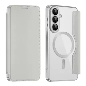  Samsung Galaxy S26 Szürke Techsuit SmartMag fliptok-5949419345959 2 kép