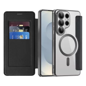  Samsung Galaxy S26 Ultra Fekete Techsuit SmartMag fliptok