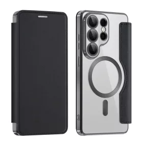  Samsung Galaxy S26 Ultra Fekete Techsuit SmartMag fliptok-5949419345935 2 kép