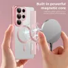  Samsung Galaxy S26 Ultra Pink Techsuit SmartMag Fliptok-5949419345928 5 kép