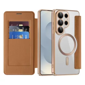  Samsung Galaxy S26 Ultra Barna Techsuit SmartMag fliptok