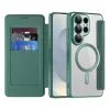  Samsung Galaxy S26 Ultra Zöld Techsuit SmartMag Fliptok-5949419345904 1 kép