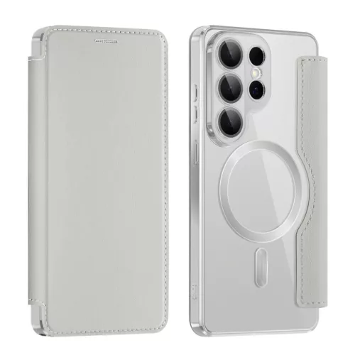  Samsung Galaxy S26 Ultra Szürke Techsuit SmartMag fliptok-5949419345874 4 kép