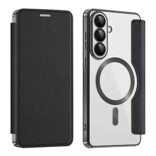  Samsung Galaxy S26 Plus Fekete Techsuit SmartMag fliptok-5949419345850 2 kép