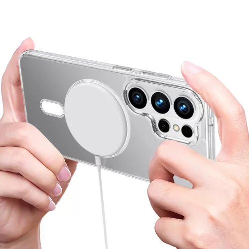 Samsung Galaxy S26 Ultra Transparent Techsuit MagSafe Pro tok-5949419345683 4 kép