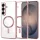 Samsung Galaxy S26 Pink Techsuit - Luxury Crystal MagSafe tok-5949419345614 1 kép